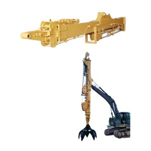 Wholesale Excavator Telescopic Arm With Clamshell Bucket For Digging Foundation from china suppliers
