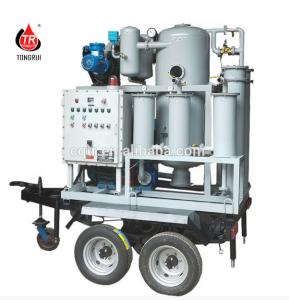 Wholesale Small Waste Oil Treatment Plant , Double Stage Cable / Transformer Oil Treatment Machine from china suppliers