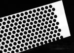 PVC Perforated Plastic Mesh Sheet Round Hole 1000*2000mm 1220*2440mm