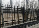 Interpon Coated Bronze Wire Full Weld Garrison Steel Picket Fence Industrial