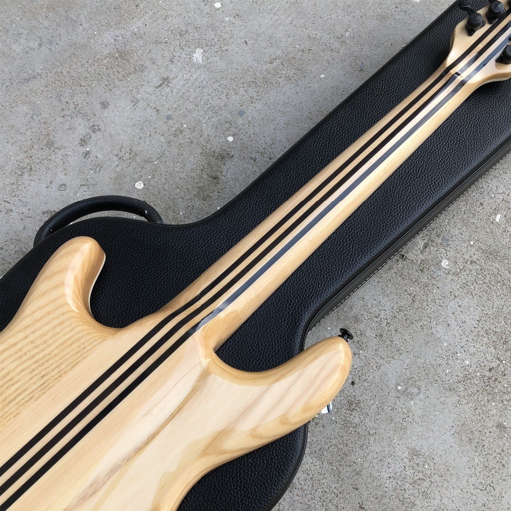 2019 Maple Top 7 Strings Electric Guitar,Abalone binding,Ebony fingerboard Neck through body Electric Guitar