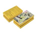Gold Color Cosmetic Box Packaging For Candle Set Skin Care Product