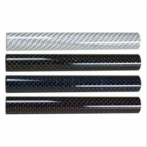Wholesale Round Carbon Fiber Rods And Tubes , Pultruded Carbon Fibre Tube from china suppliers