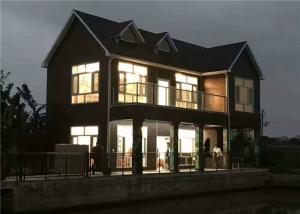 Wholesale Luxury Steel Frame Residential Homes , Durable Two Story Metal Building Homes from china suppliers