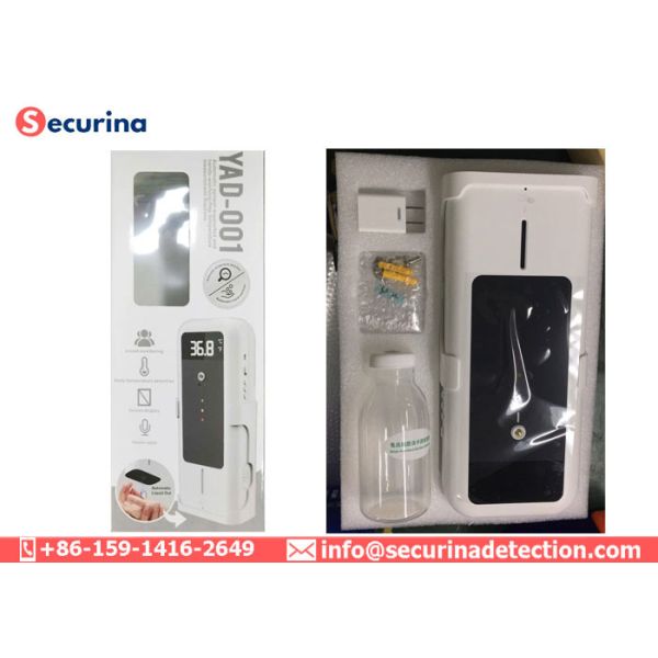 3W Power Consumption Non contact Thermomter and Automatic Sanitizer Dispenser for Preventing COVID-19