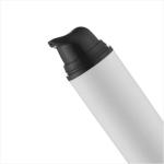Single wall 15ml 30ml 50ml round cosmetic bottle airless pump PP PCR Material