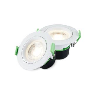 Wholesale No Flicker Mini Dimmable LED Downlights Waterproof Tiltable 5W 99Ra from china suppliers