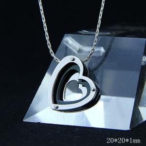 Wholesale Fashion Ladies Women Girls Stainless Steel Loving Heart Shapped Necklace Pendant LPH120 from china suppliers