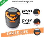 4W Electric Portable Rechargeable Lantern Collapsible Flashlight Lantern 20M
