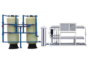Wholesale 5000LPH RO Water Treatment Equipment , 2 Stage RO Water Purifier With FRP Tanks from china suppliers