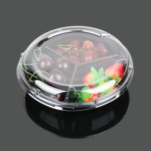 Wholesale Circular Fruit Container 55mm Plastic Food Tray Packaging from china suppliers