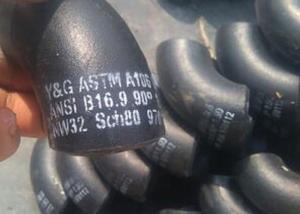 China ASTM A106 Steel Pipe Flanges And Flanged Fittings Connection Pipe on sale