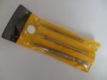 3 Sets Oral Instruments Dental Hygiene Tool Kit Teeth Hygiene Explorer Probe