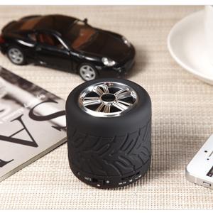 China Bluetooth round speaker wireless Tyre bluetooth speaker for mobile portable speakers on sale