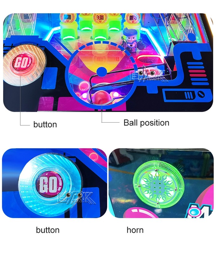 Mr Ball Ball Drop Lottery Amusement Redemption Game Machine For 1 Player