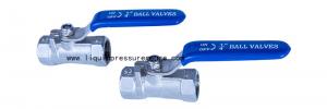 Wholesale Stainless Steel 1 PC Ball Valve Standard Port 1/4 NPT Female To Female from china suppliers