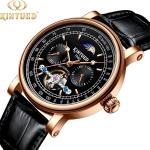 Business Automatic Mechanical Watch High Hardness Glass Abrasion Resistance