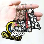 Customised Soft Pvc Silicone Promotional Keychains Cartoon Anime Key Chains