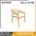 Soft-Back Dining Chair Coffee Shop Solid Wood Northern European Style New Korean