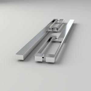 Wholesale Brushed Chrome Aluminum 128mm Kitchen Door Handles For Cupboard from china suppliers