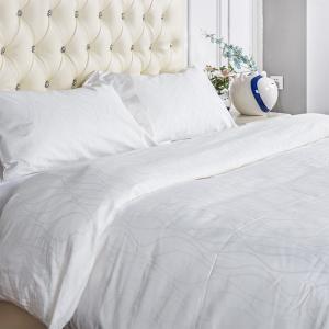 Wholesale Jacquard Weave Hotel Bedding Sets Linen Flat Bed Sheet Sets from china suppliers