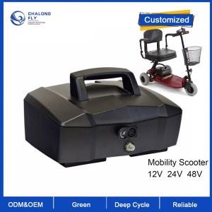 Wholesale OEM ODM LiFePO4 lithium battery pack Electric Scooter battery 4 wheel mobility scooter battery wheelchair battery from china suppliers