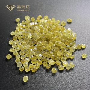 Wholesale 50 Points Intense Yellow Lab Grown Colored Diamonds 5.0mm To 15.0mm from china suppliers