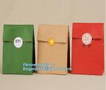 Flat Paper Handle Customized Design Shopping Gift Printed Kraft Paper Bag,ECO