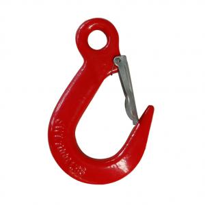 Wholesale Alloy Steel Rubber Elements , Forged Compact Lifting Swivel Hooks from china suppliers