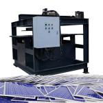 Video Inspection Provided Scrap Solar Panel Aluminum Alloy Frame Dismantling