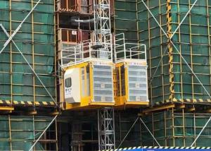 Wholesale Rack Pinion Safe And Durable 2000Kg Payload Capacity Material Elevator Lifts from china suppliers