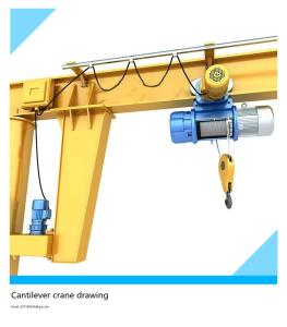 Wholesale BZ 3T cantilever crane, cantilever crane for lifting materials, rotary crane and fixed column crane from china suppliers