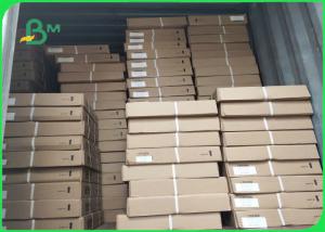 Wholesale 20LB 75GSM White Inkjet Bond Paper Rolls With 2 Inch Cores For HP Printers from china suppliers