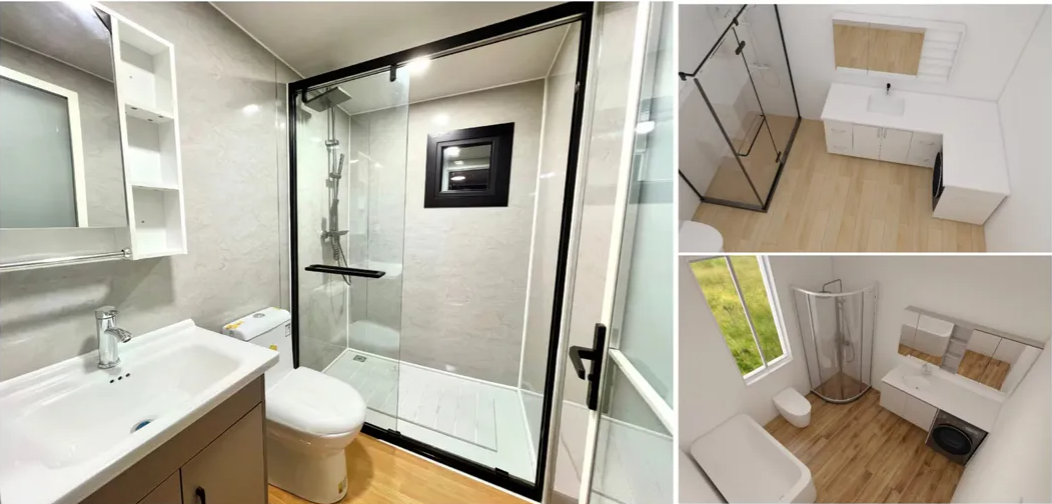 Quick Assembly Mobile Modular Buildings Portable Flat Pack Container House