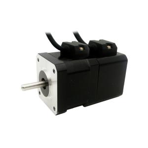 Wholesale 2phase NEMA17 Stepper Motor with permanent magnet brake motor torque 0.2N.m(29oz-in) 1.5A 4-lead from china suppliers