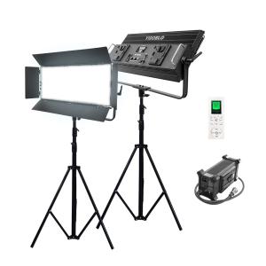 Wholesale External Battery Supply 30000lm Video Production Lighting Led Panel Bi Color 5500k Streaming Light from china suppliers
