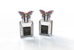 Butterfly Shaped Eco Friendly Zamak Perfume Caps for Fragrance Packaging