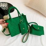 Genuine Leather Handbags Popular Sewing Line Duffel Bag for Fitness Enthusiasts