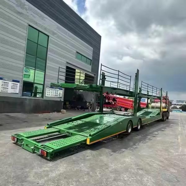 CIMC 6 - 8-10 Cars Transport Car Carrier Semi Trailer From Special Customized
