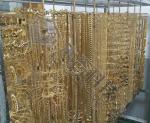 TiN Gold Coating On Jewelry 24K Real Gold Sputtering Deposition On Watches