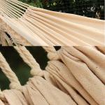 Extra Large Hammock Cream White Pure Cotton 2m Hammock