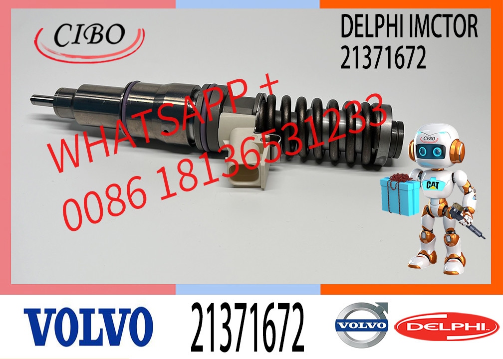 BEBE4D24001 21340611 9021371672 21371672 Diesel Fuel Injector For T2 Vol-vo MD13 Low Power
