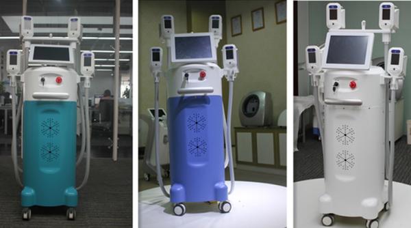 Europe popular 4 handpieces cryomed cryolipolysis slimming machine