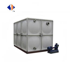 Wholesale SMC Pressed Sectional FRP GRP Water Tank for Fire Fighting Production Time 10 Days from china suppliers