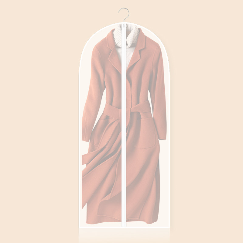 Puting Suit dress covers home storage protect cover travel bagdurable chain customized facility PVEA 60*45cm with chain