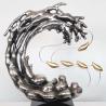Buy cheap Wave Garden Metal Water Fountain Sculpture 2000 Abstract Steel Sculpture from wholesalers