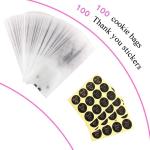 Translucent Plastic Bags For Cookie,Cake,Chocolate,Candy,Snack Wrapping Good For