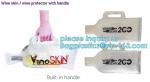 Wine Bag & Ice bag,Wine Bag Beer Bottle Cooler, Ice Chiller Freezable Carrier,