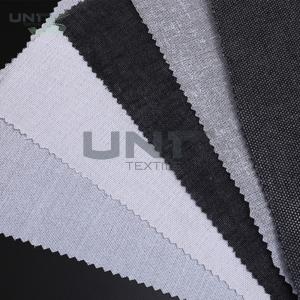 Wholesale Plain Textile Curtain Woven Interlining Resin Interlining Fabric from china suppliers