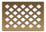 Copper Brass Metal Mesh Panels , Noise Control Perforated Steel Mesh 500*2000mm